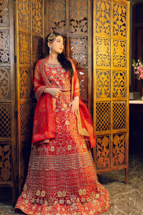 Lehenga with dupatta
